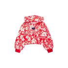 Moletom Cropped Menina Hibisco Vermelho Reserva Mini