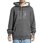 Moletom DC Shoes Canguru FB Outline WT23 Masculino Cinza