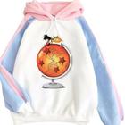 Moletom Dragon Ball Z com Design de Bloqueio de Cores - Goku