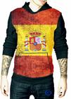 Moletom Espanha masculino Barcelona Madrid blusa Adulto