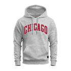 Moletom Estampado Algodão Premium Confortável Chicago Hom