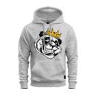 Moletom Estampado Blusa De Frio Canguru Confortável King OF Panda