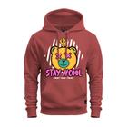 Moletom Estampado Blusa De Frio Canguru Confortável Stay Cool