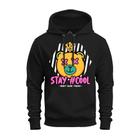 Moletom Estampado Blusa De Frio Canguru Confortável Stay Cool