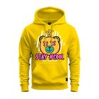 Moletom Estampado Blusa De Frio Canguru Confortável Stay Cool