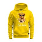 Moletom Estampado Confortável Blusa De Frio Inverno The Rain