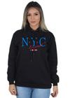 Moletom Feminino Blusa de Frio New York City 1984