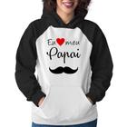 Moletom Feminino Eu amo meu papai - Foca na Moda