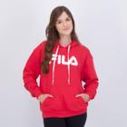 Moletom Fila Letter II Feminino Vermelho