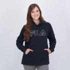 Moletom Fila Outline Feminino Preto