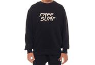 Moletom Freesurf Preto Extra Grande