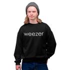 Moletom Gola Redonda de Rock - Weezer Logo