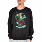 Blusa Moletom Anime One Piece Personagens Luffy E Zoro Sono