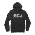 Moletom Grizzly Canguru Stamp Hoodie Masculino Preto