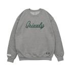 Moletom Grizzly Script Logo Crewneck