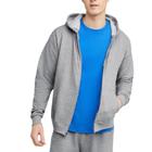 Moletom Hanes Full-Zip Eco-Smart para homens em aço leve tamanho S