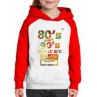 Moletom Infantil 80's Baby 90's made me - Foca na Moda