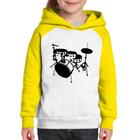 Moletom Infantil Bateria Música Baterista - Foca na Moda