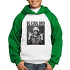 Moletom Infantil Be cool bro - Foca na Moda