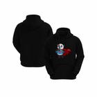 Moletom infantil blusa de frio preto pandoca