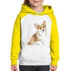 Moletom Infantil Cachorro Welsh Corgi Pembroke - Foca na Moda