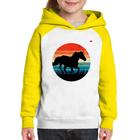 Moletom Infantil Cavalo Vintage Sunset - Foca na Moda