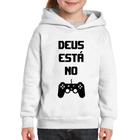 Moletom Infantil Deus está no controle - Foca na Moda