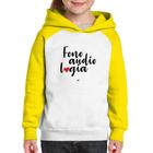 Moletom Infantil Fonoaudiologia por amor - Foca na Moda