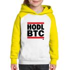 Moletom Infantil Hodl BTC - Foca na Moda