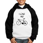 Moletom Infantil I Like My Bike - Foca na Moda