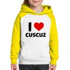 Moletom Infantil I love cuscuz - Foca na Moda