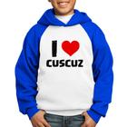 Moletom Infantil I love cuscuz - Foca na Moda