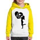 Moletom Infantil I love NY Girl - Foca na Moda