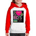 Moletom Infantil I Love the 80's - Foca na Moda