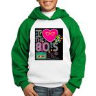 Moletom Infantil I Love the 80's - Foca na Moda