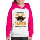 Moletom Infantil I'm a gamer, I have lots of lives - Foca na Moda