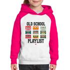 Moletom Infantil Old School Playlist - Foca na Moda