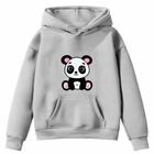 Moletom Infantil Panda Desenho Infância Bolso Canguru com Capuz - Envio Imediato