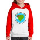 Moletom Infantil Save The Arts Save The World - Foca na Moda