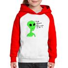 Moletom Infantil Thank's For Believing In Me Alien - Foca na Moda