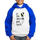 Moletom Infantil To the moon and back - Foca na Moda