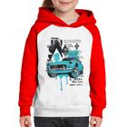 Moletom Infantil Vintage Classic Car Painting - Foca na Moda