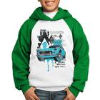 Moletom Infantil Vintage Classic Car Painting - Foca na Moda