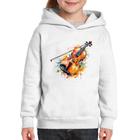 Moletom Infantil Violino Watercolor - Foca na Moda