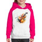Moletom Infantil Violino Watercolor - Foca na Moda