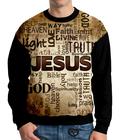 Moletom Jesus Adulto Gospel criativa UNISSEX Roupa blusa A