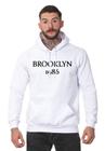 Moletom Masculino Algodão Blusa de Frio Básico Brooklyn
