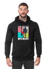 Moletom Masculino Casual Blusa de Frio Canguru Surf Paradise