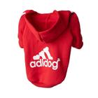 Moletom Modernpet com Capuz Vermelho para Cães - Tamanho G