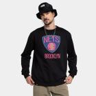 Moletom NBA Nets Brooklin Neon Colors Masculino